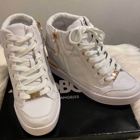 NWT GBG Los Angeles GBG Los Angeles Womens Nelly White 8.5M - Picture 2 of 14